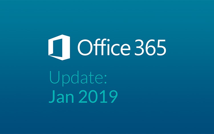 Watch the Microsoft 365 Update for January 2019 and learn new tips and tricks for using Office 365 - PowerPoint, Microsoft Teams, Forms, OneDrive, Sharepoint, as well as privacy and compliance updates.
